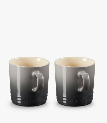 Le Creuset Stoneware Mugs, 350ml, Set of 2, £25.60